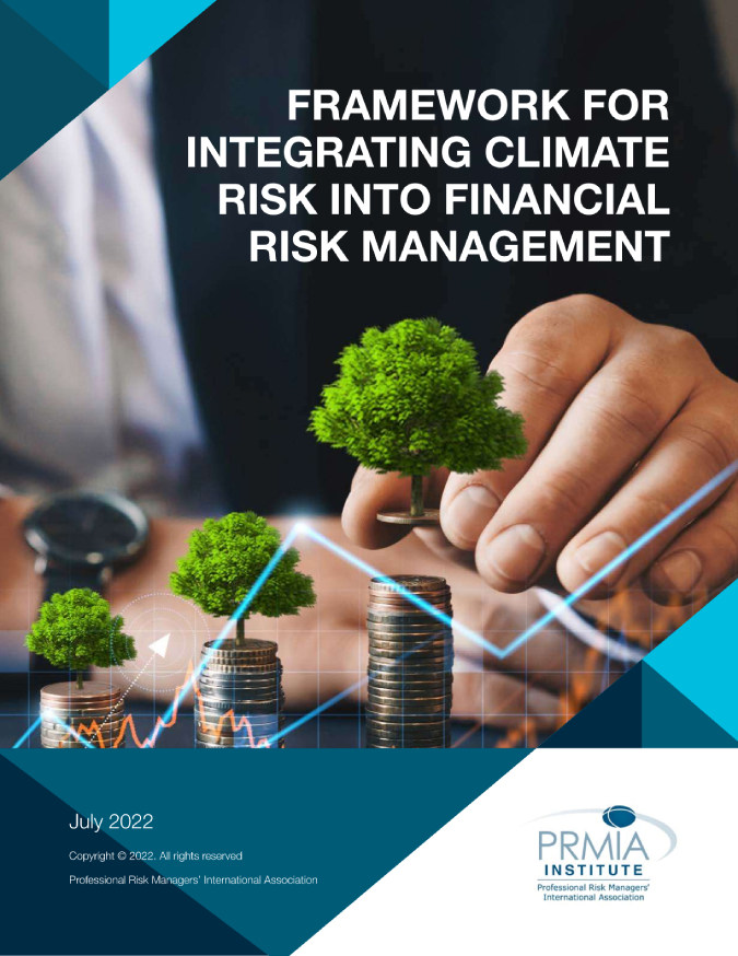 Framework For Integrating Climate Risk Into Financial Risk Management