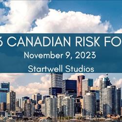 2023 Canadian Risk Forum, Toronto