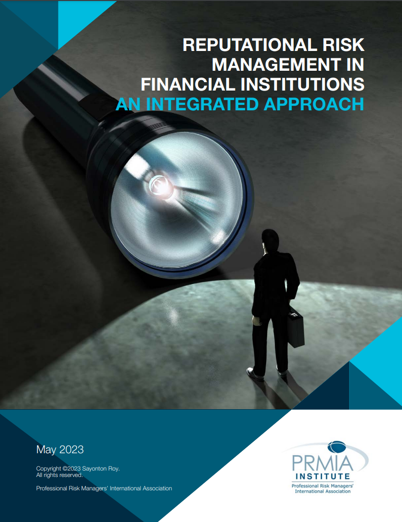 Reputational RIsk Management in Financial Institutions