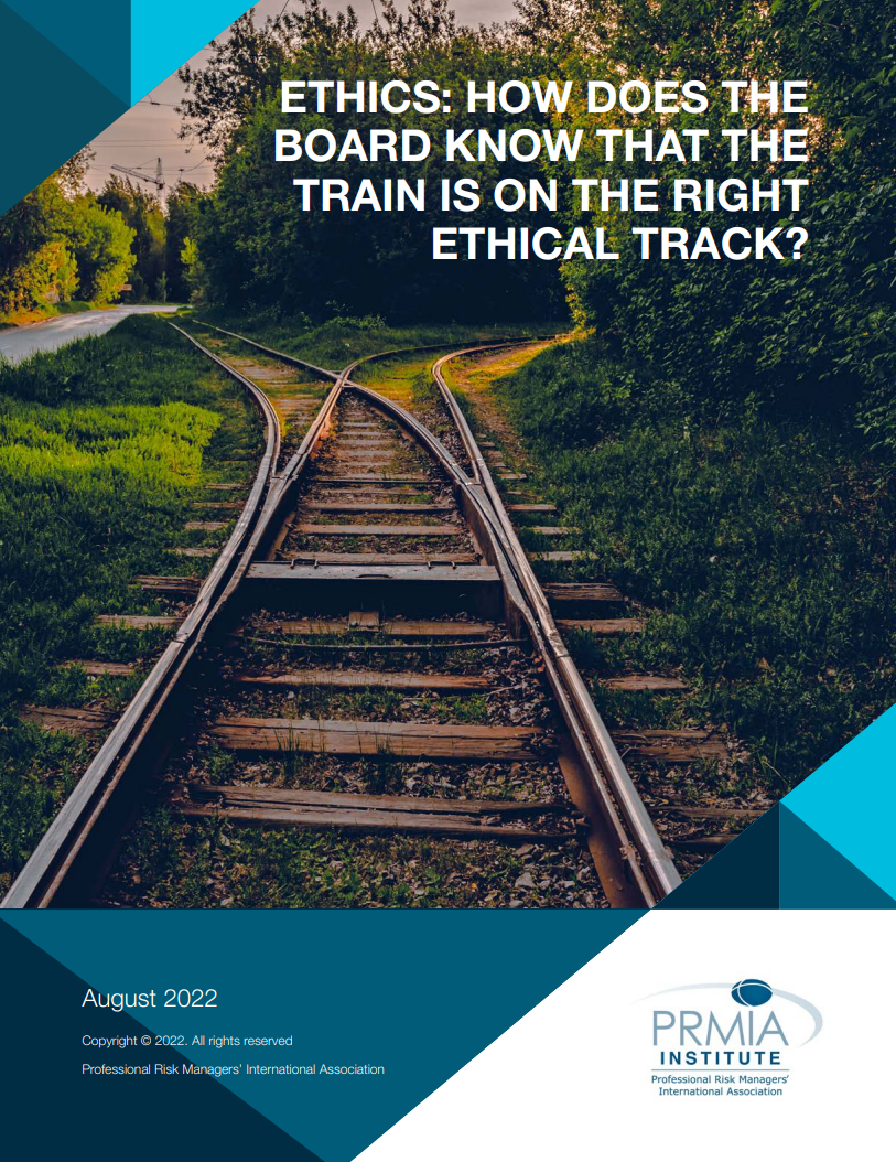 Ethics: How Does the Board Know That the Train is on Track