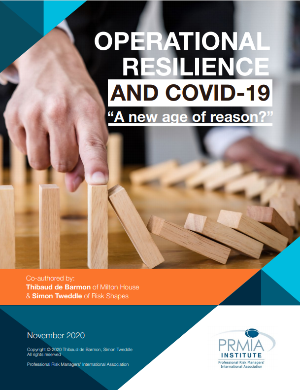 Paper: Operational Resilience & COVID-19